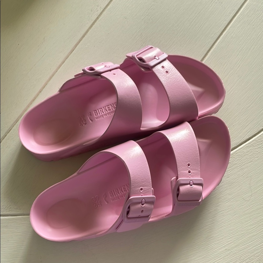 Birkenstock Light Pink Slide Sandals